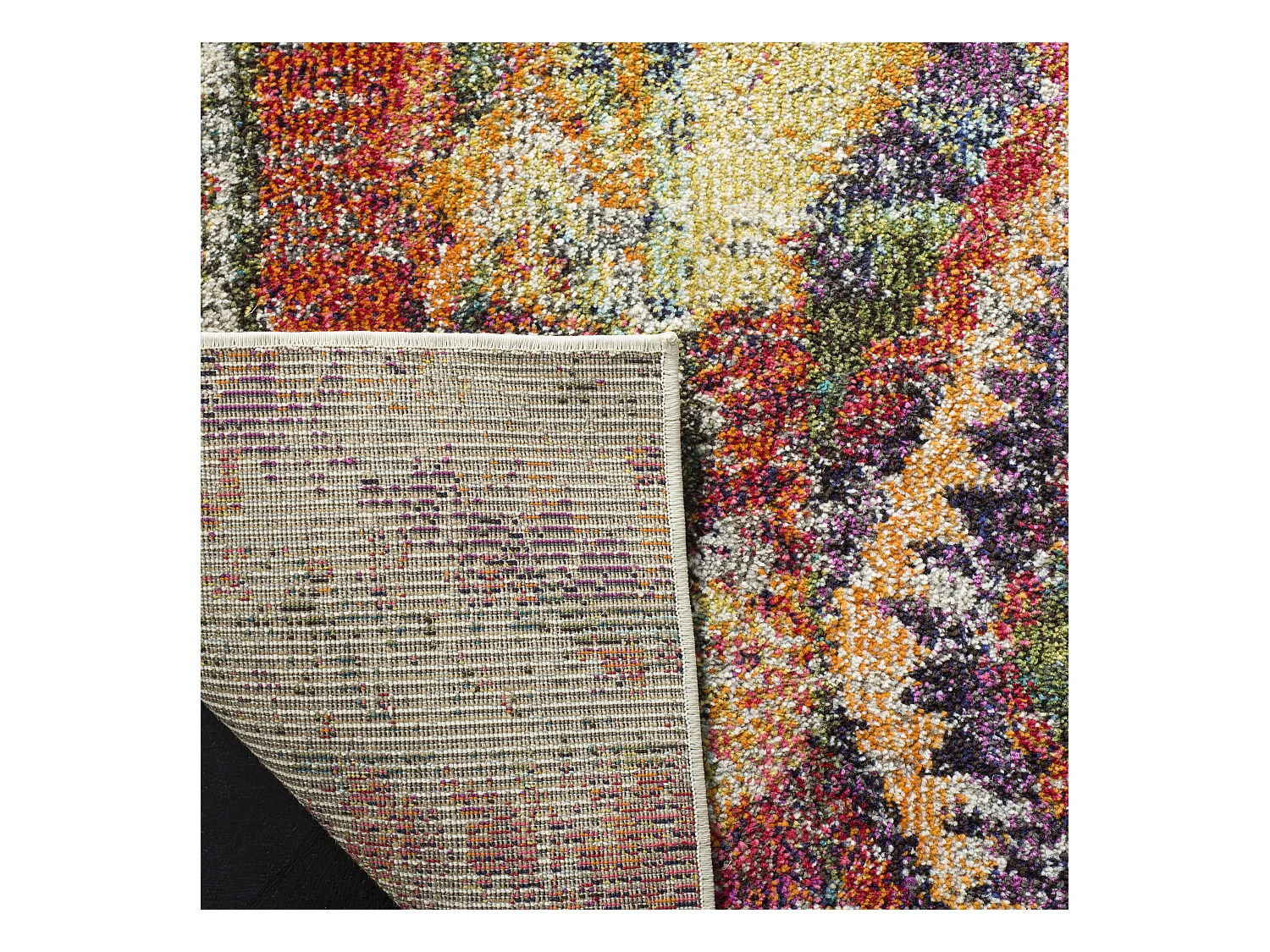 Tapis Violet/Orange 122 X 170 cm - Lilith