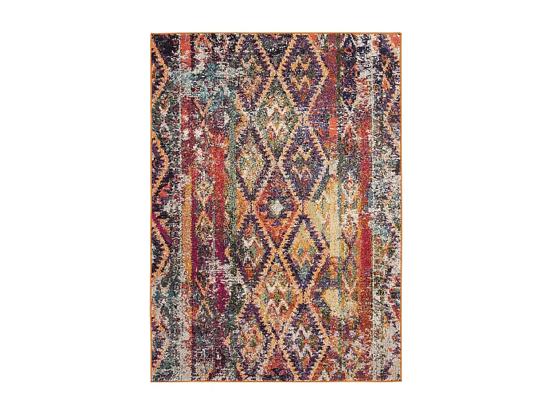 Tapis Violet/Orange 122 X 170 cm - Lilith