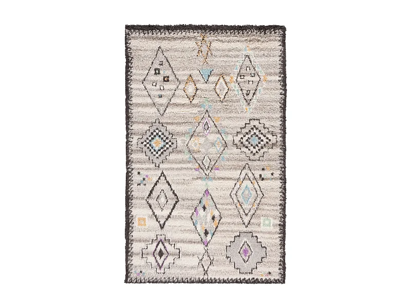 Tapis Neutre/Multicolore 152 X 244 cm - Ellie