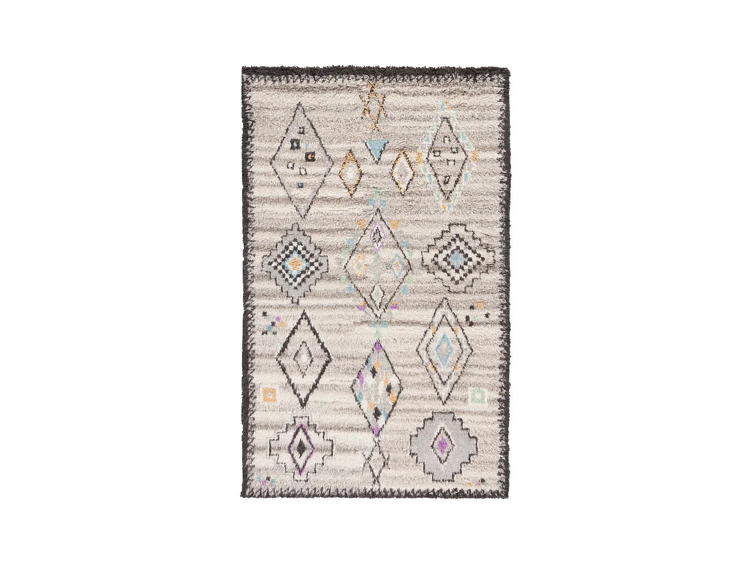 Tapis Neutre/Multicolore 152 X 244 cm - Ellie
