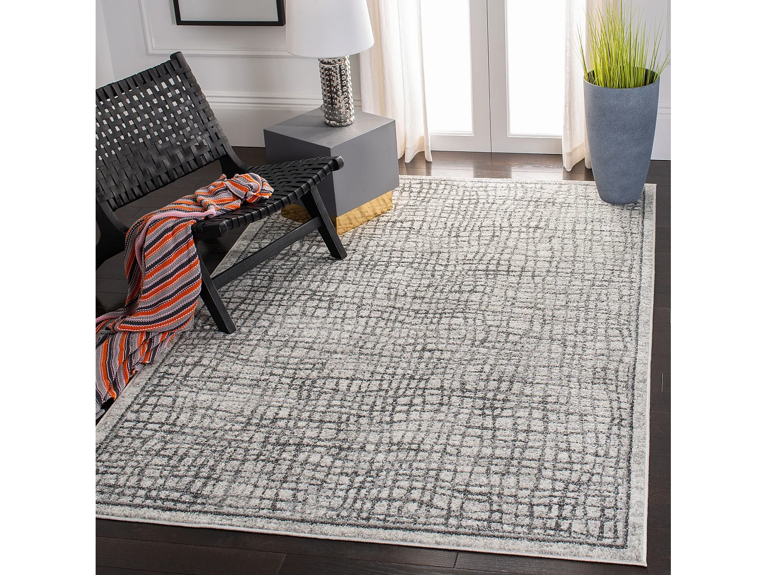 Tapis Argent 122 X 183 cm - Alani
