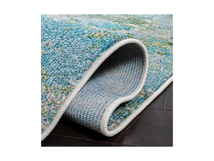 Tapis Bleu clair/Vert 183 X 274 cm - Seren