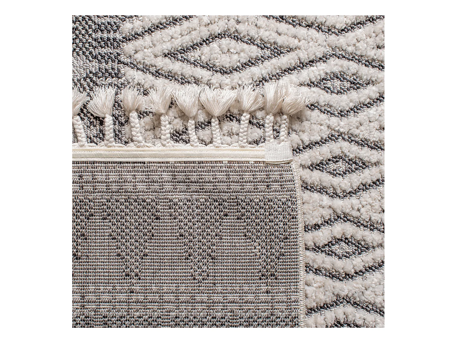 Tapis Neutre/Bleu 160 X 229 cm - Elliana