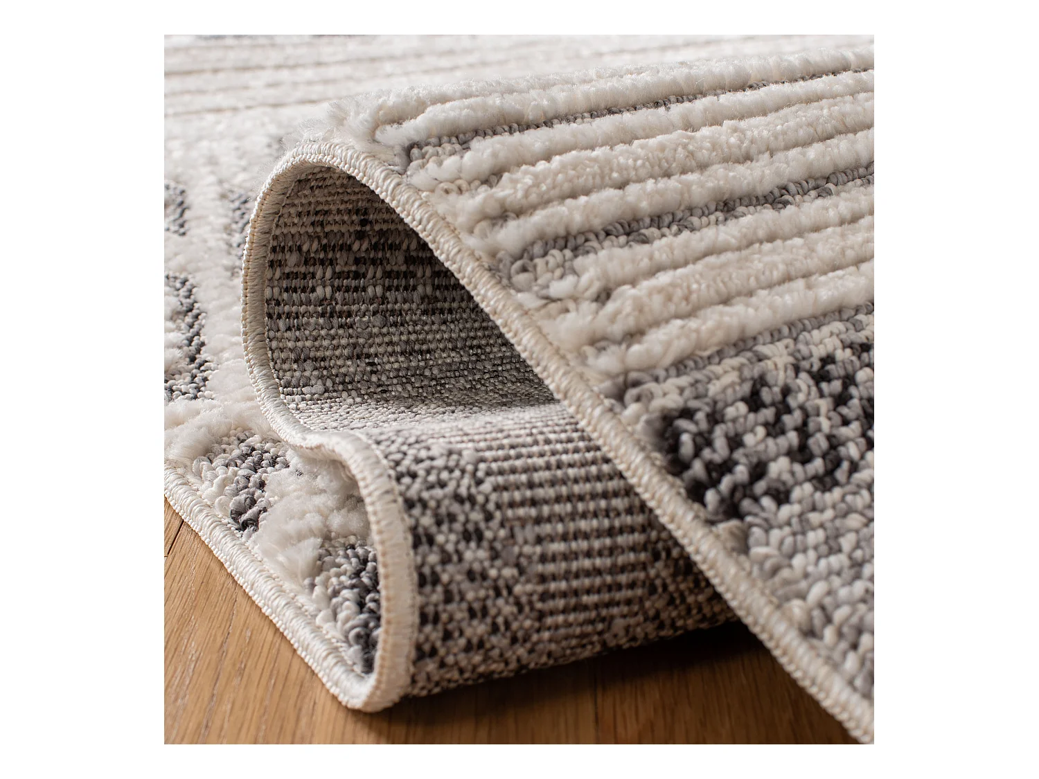 Tapis Neutre/Bleu 160 X 229 cm - Elliana