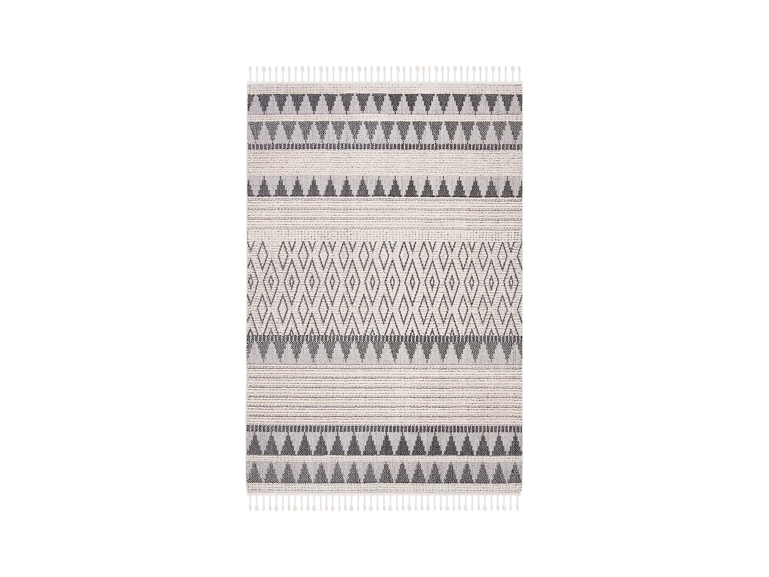 Tapis Neutre/Bleu 160 X 229 cm - Elliana