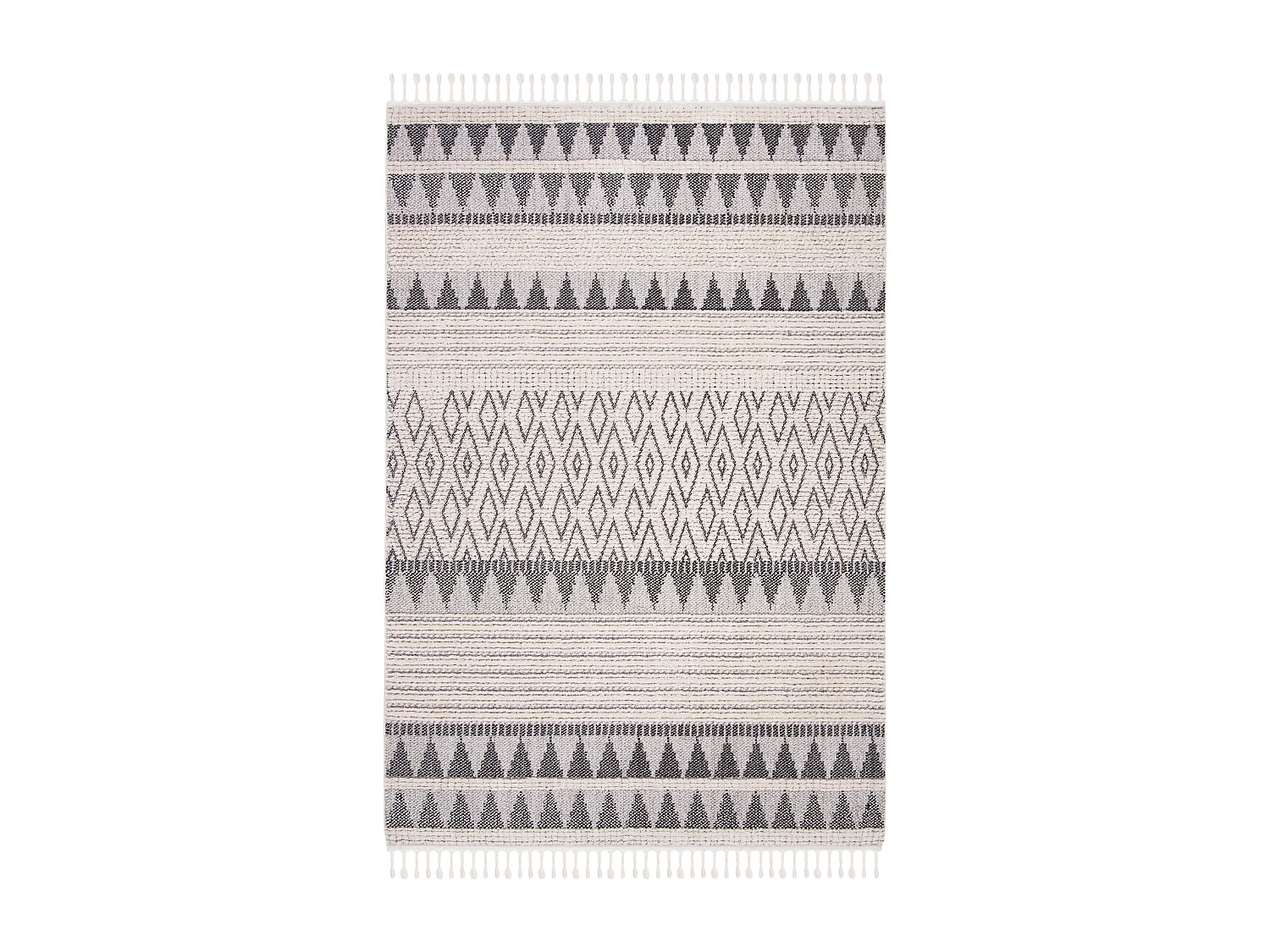 Tapis Neutre/Bleu 160 X 229 cm - Elliana