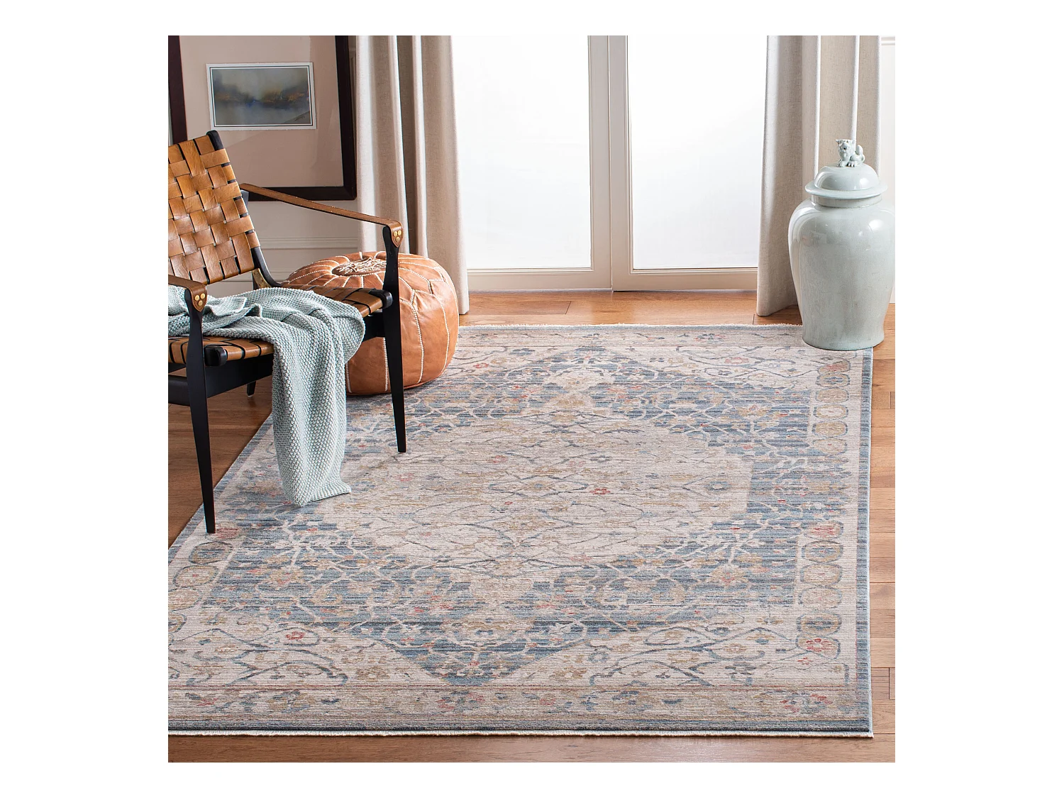 Tapis Bleu/Neutre 152 X 244 cm - Serenity