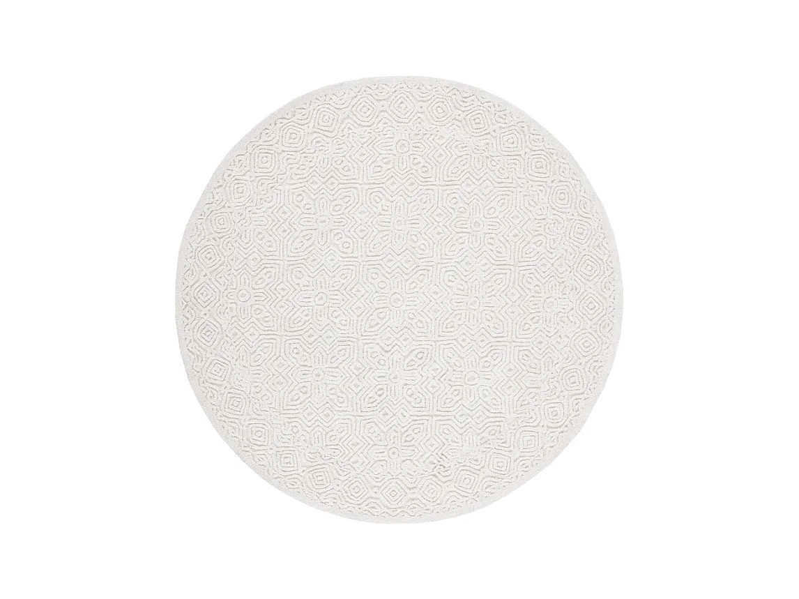 Tapis Blanc 183 X 183 cm - Mariselle