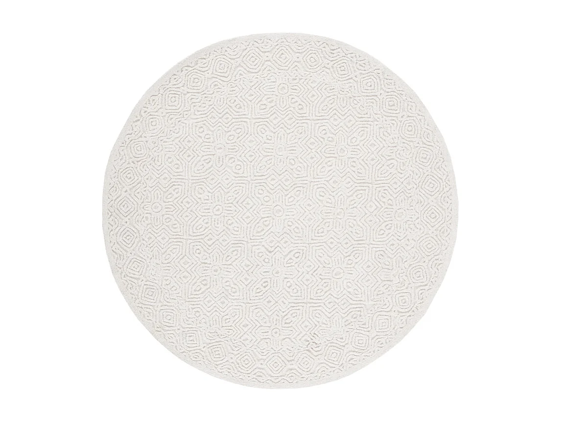 Tapis Blanc 183 X 183 cm - Mariselle