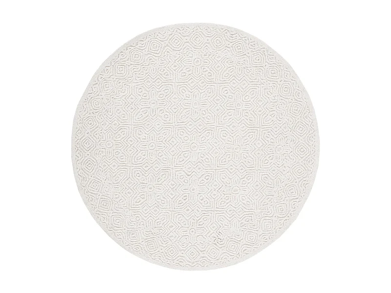Tapis Blanc 183 X 183 cm - Mariselle