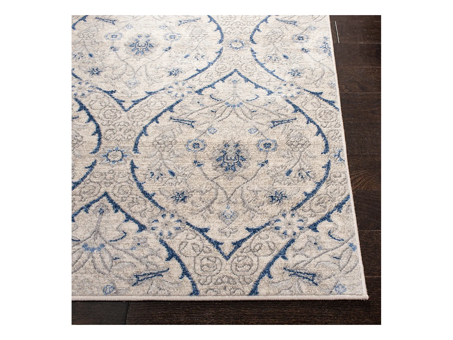 Tapis Gris/Bleu 183 X 274 cm - Camille