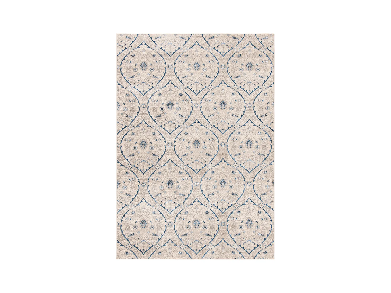 Tapis Gris/Bleu 183 X 274 cm - Camille