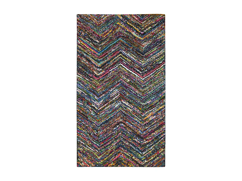 Tapis Bleu/Multicolore 91 X 152 cm - Nicholas