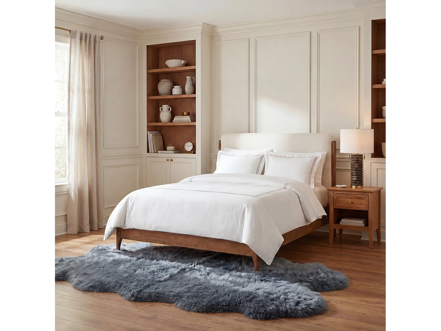 Tapis Gris 91 X 152 cm - Ree