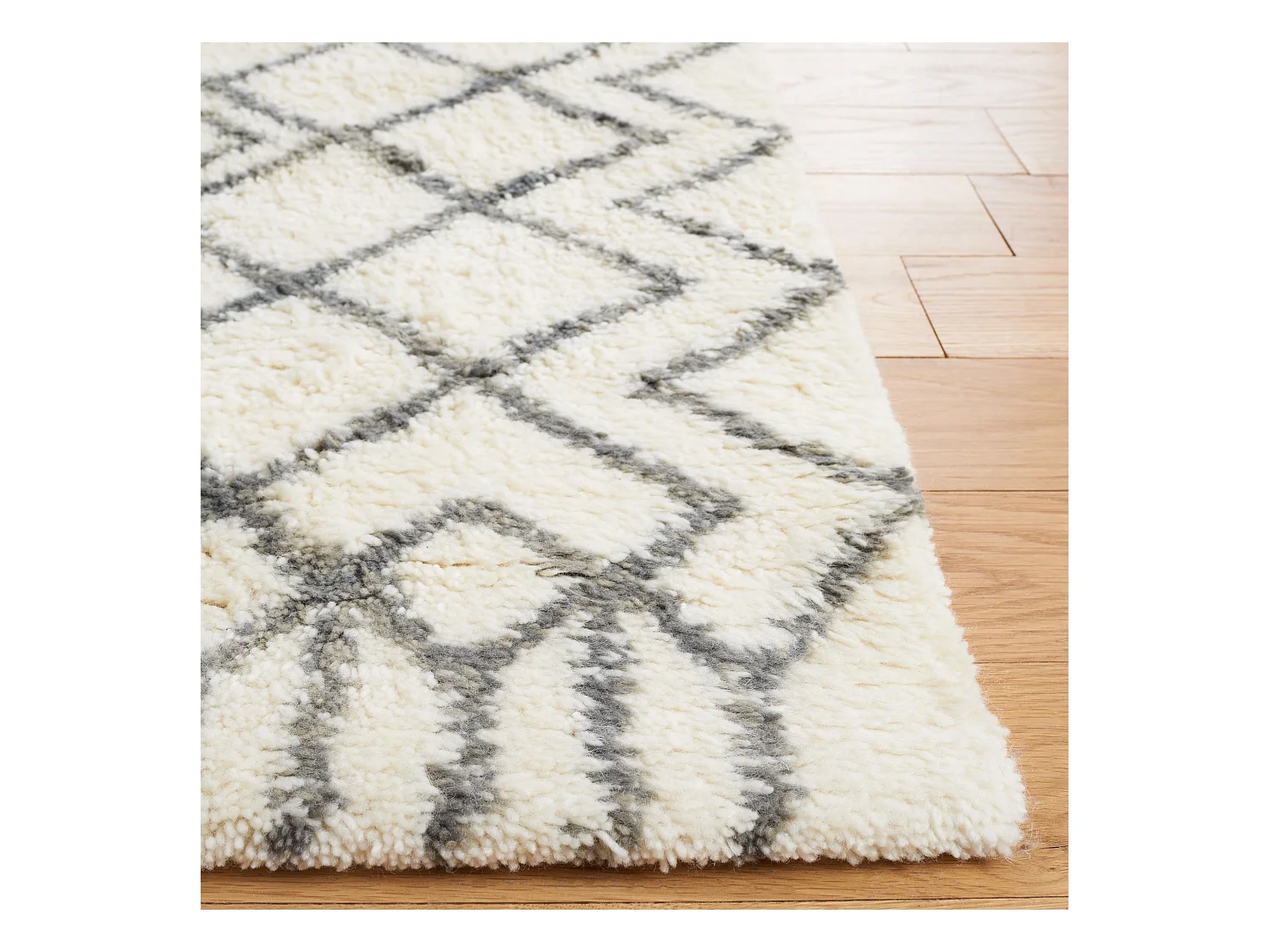 Tapis Neutre/Gris 152 X 244 cm - Rick