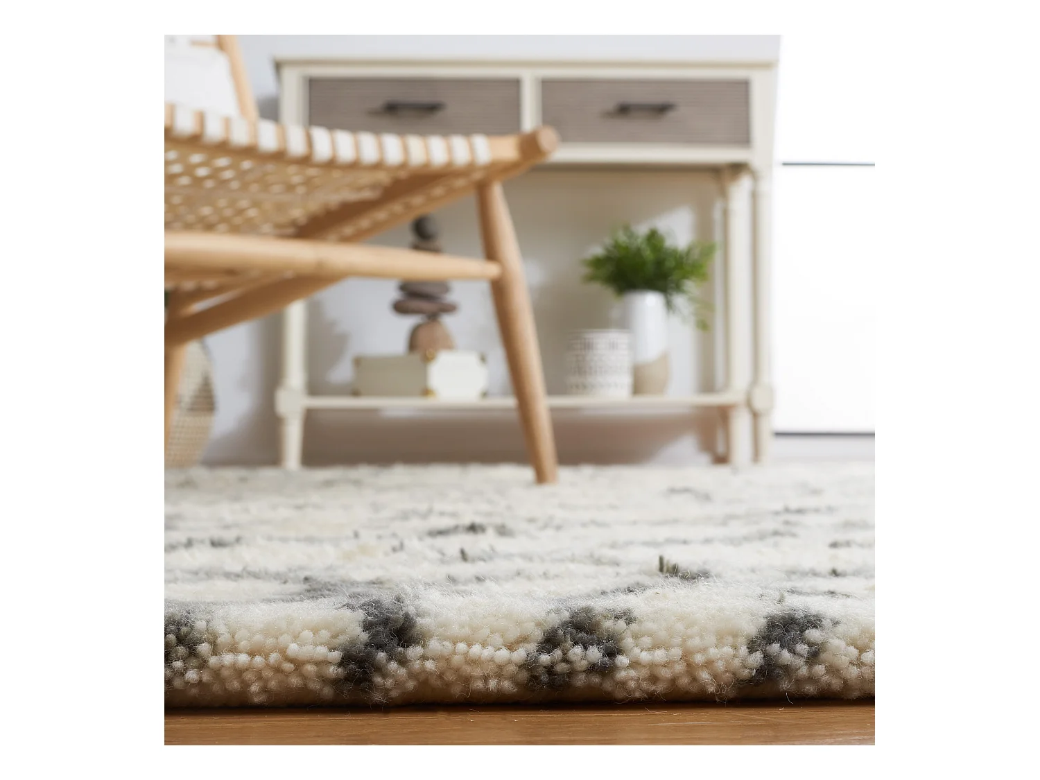 Tapis Neutre/Gris 152 X 244 cm - Rick