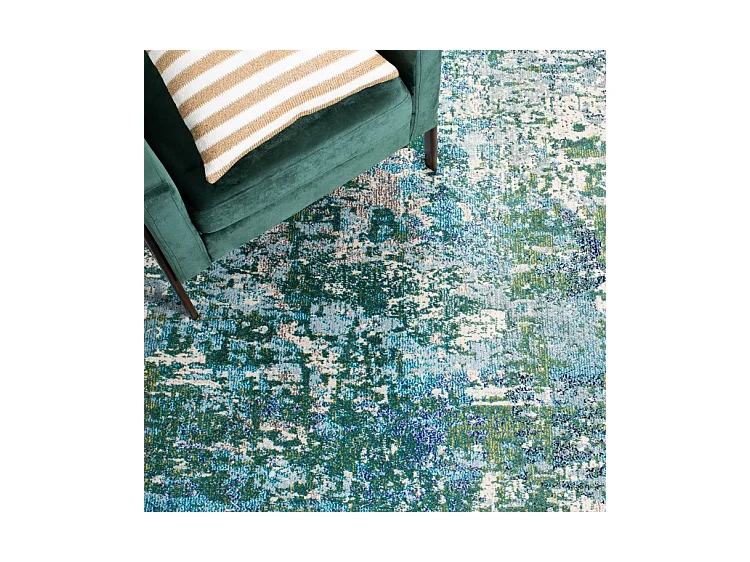 Tapis Vert/Turquoise 236 x 305 cm - Maris