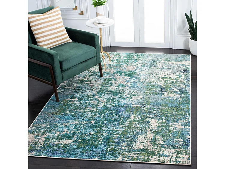 Tapis Vert/Turquoise 236 x 305 cm - Maris