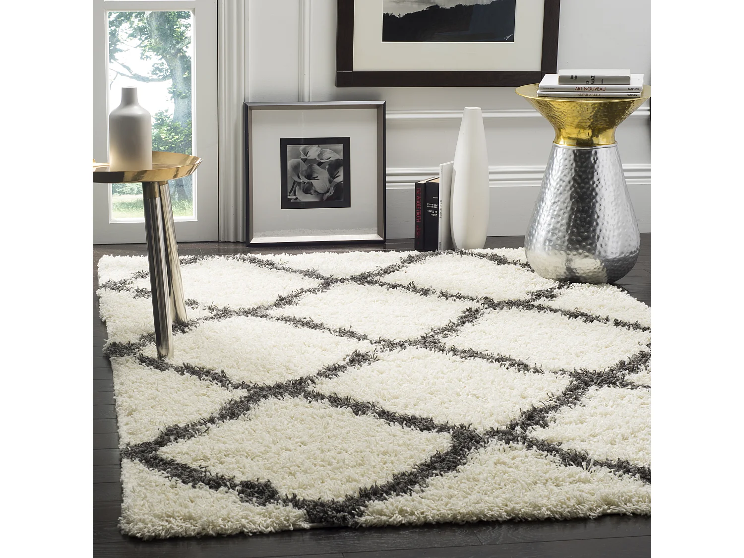 Tapis Neutre/Gris 183 X 274 cm - Aldo