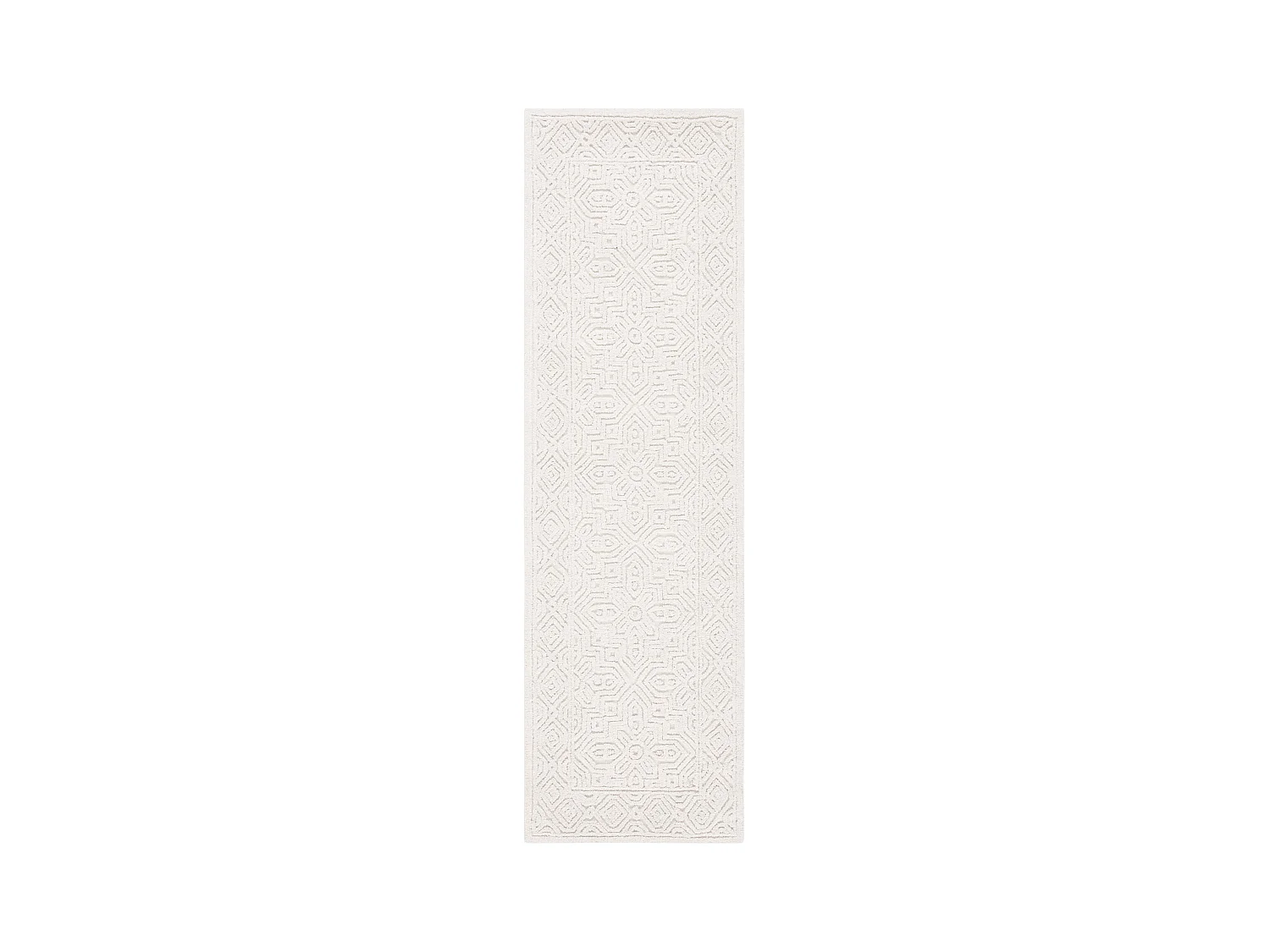 Tapis Blanc 69 X 244 cm - Mariselle
