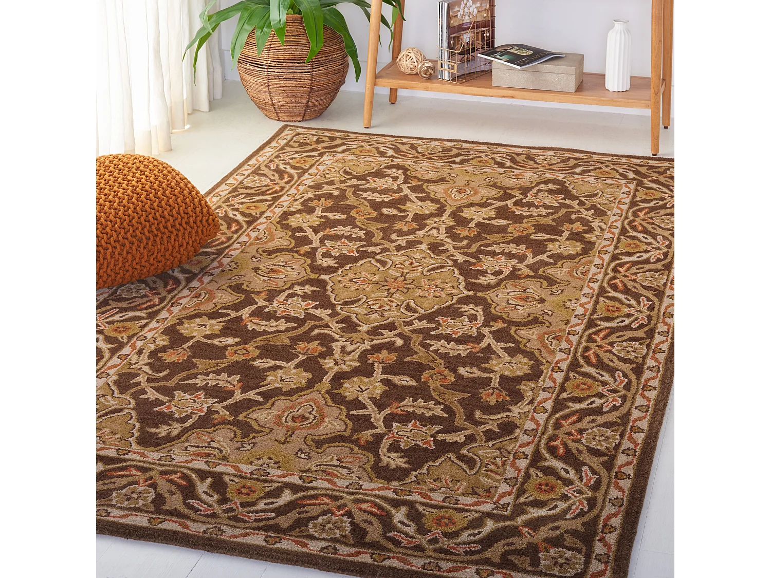 Tapis Marron/Marron 152 X 244 cm - Genevieve