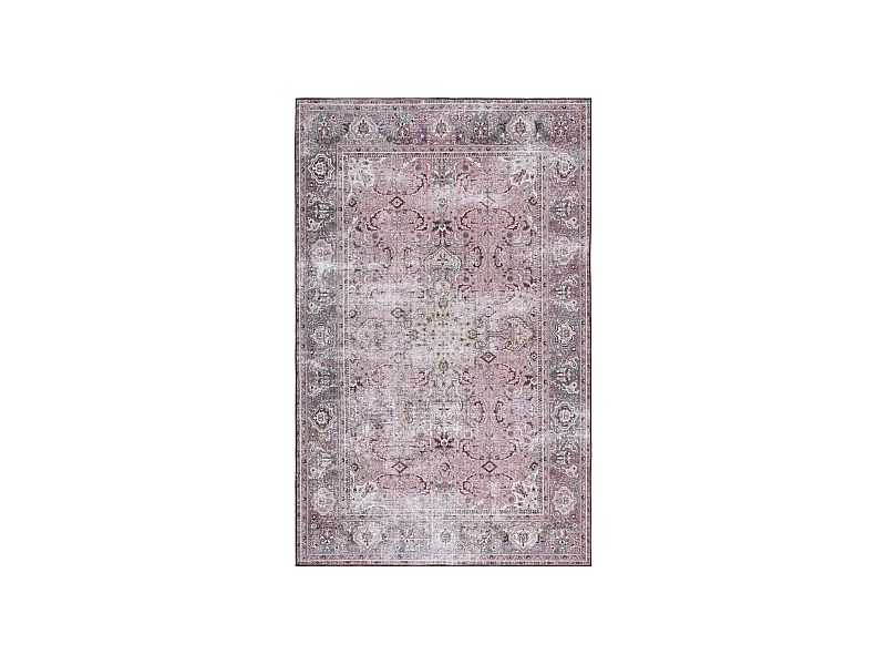 Tapis Rose/Beige 91 X 152 cm - Dahliana
