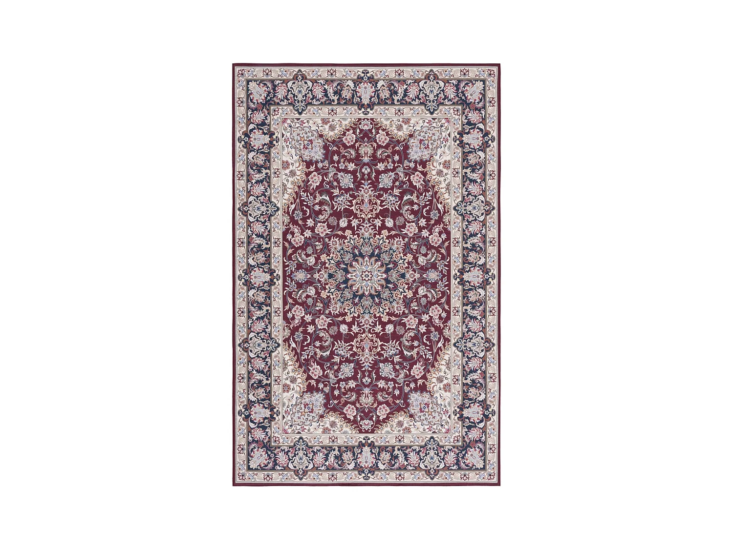 Tapis Rouge/Bleu Marine 122 X 183 cm - Serenade