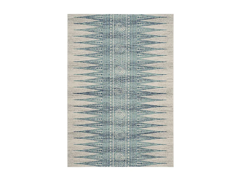 Tapis Neutre/Bleu 155 X 229 cm - Gianna