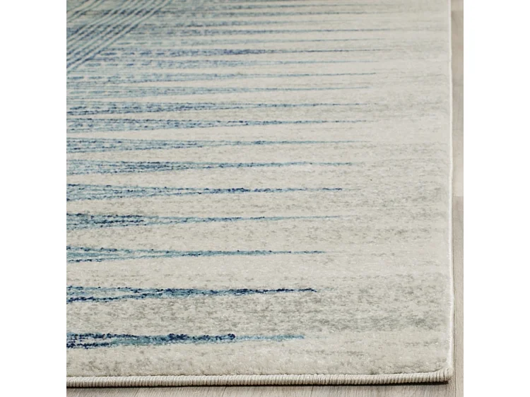 Tapis Neutre/Bleu 155 X 229 cm - Gianna