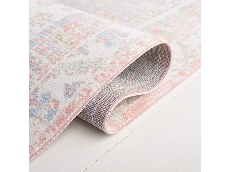 Tapis Ivoire/Bleu 91 X 152 cm - Clementina