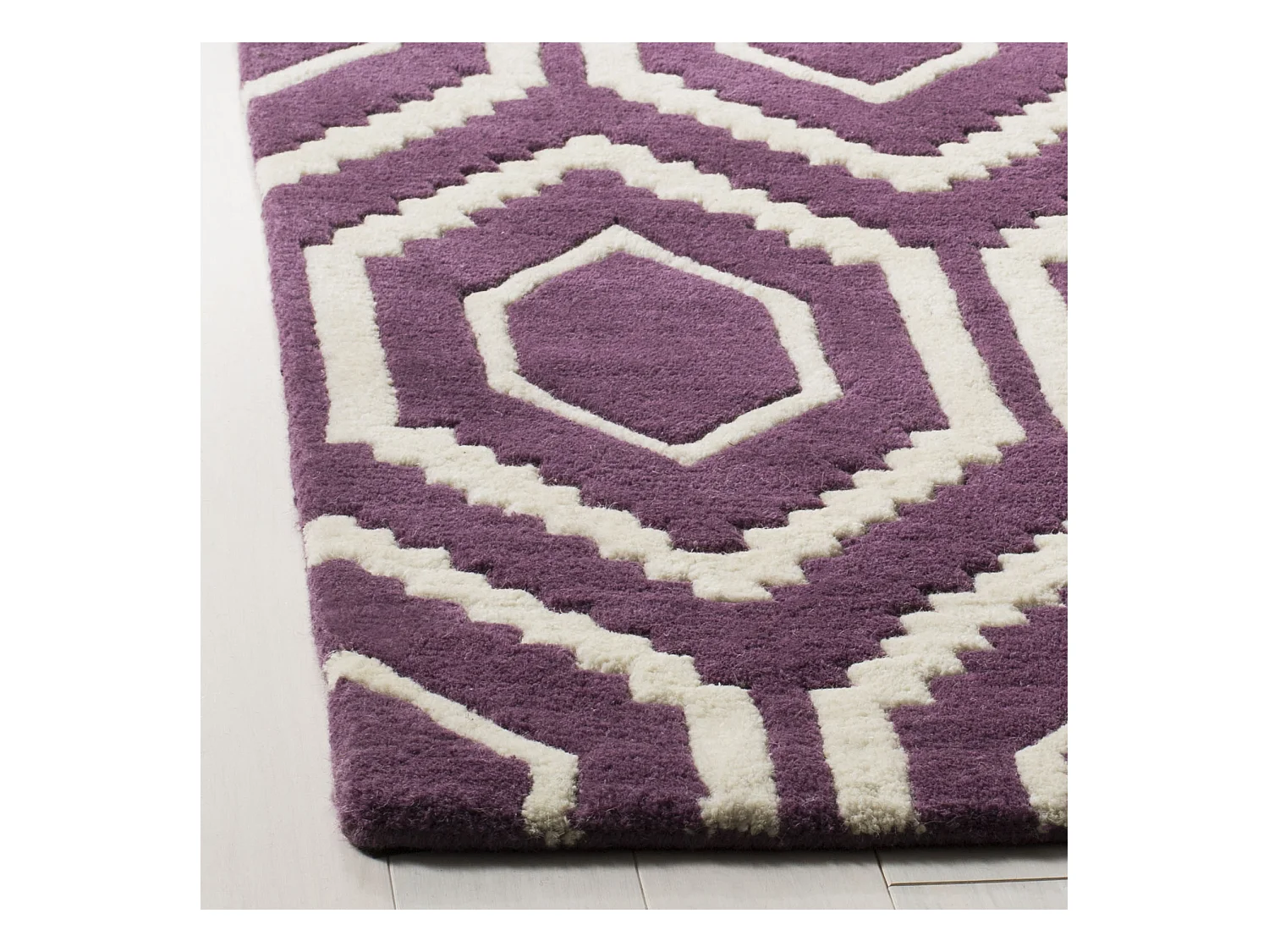 Tapis Violet/Ivoire 91 X 152 cm - Essex