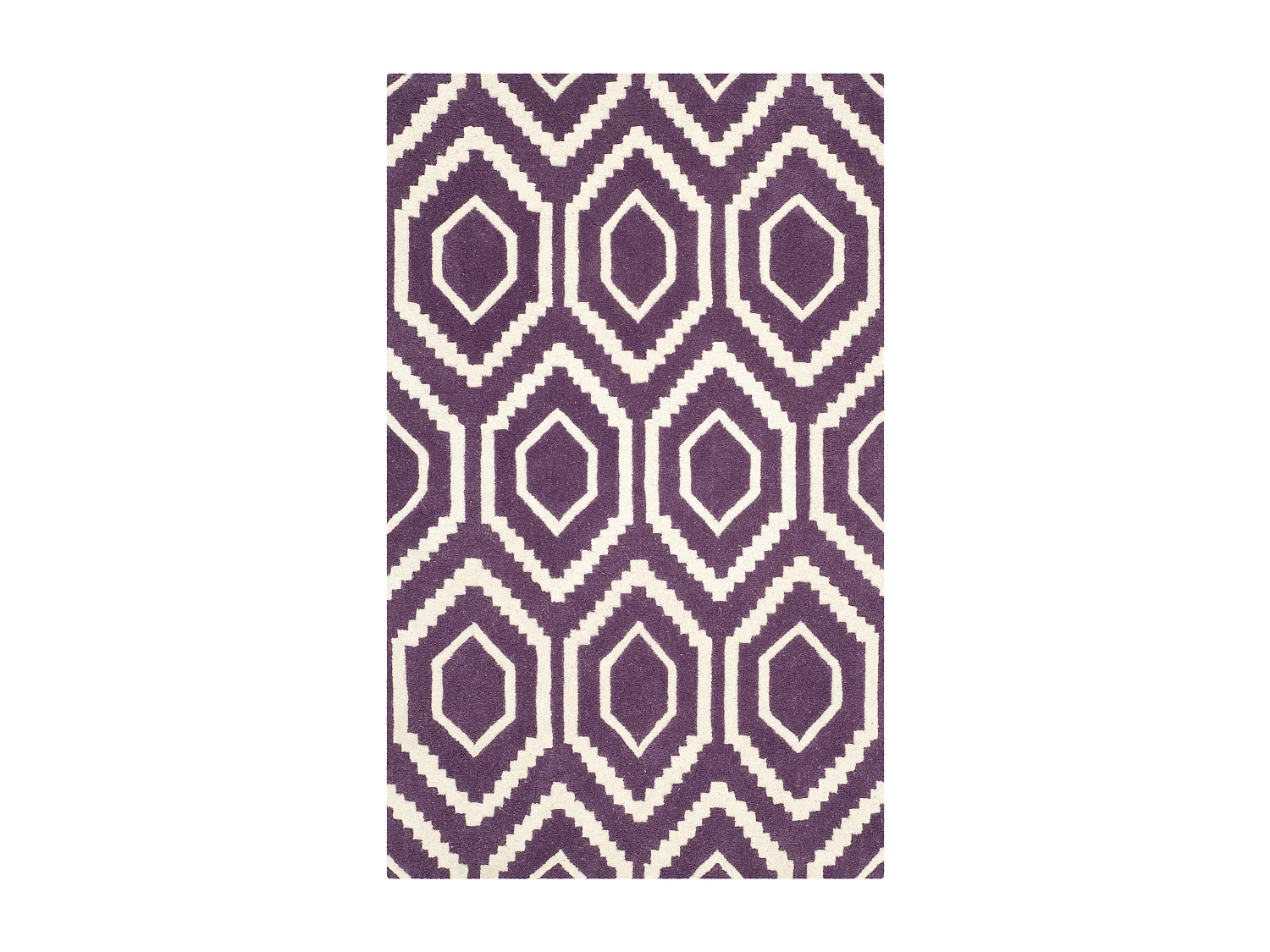Tapis Violet/Ivoire 91 X 152 cm - Essex