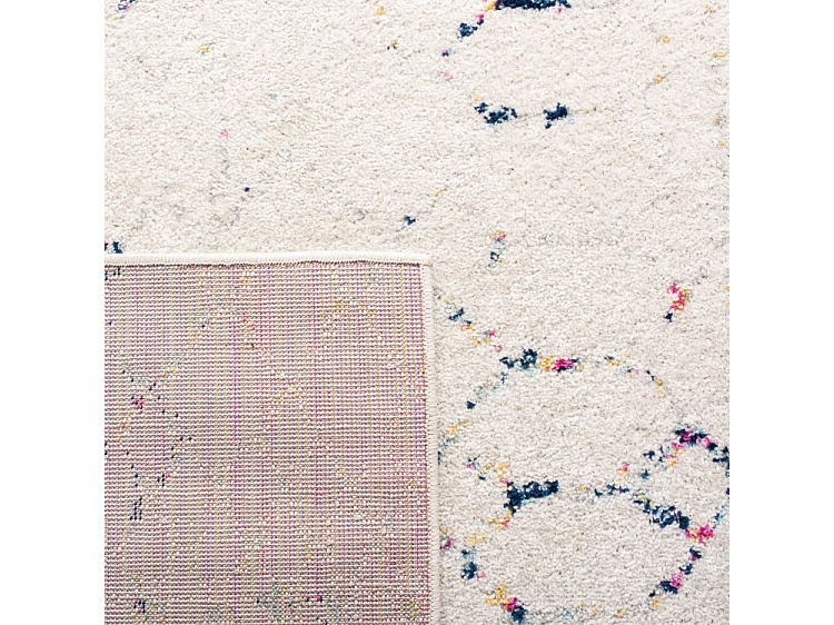 Tapis Neutre/Bleu 91 X 152 cm - Harmony