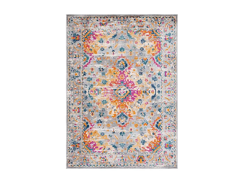 Tapis Gris/Fuchsia 183 X 274 cm - Shannon