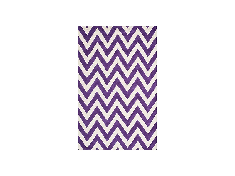 Tapis Violet/Ivoire 152 X 244 cm - Stella