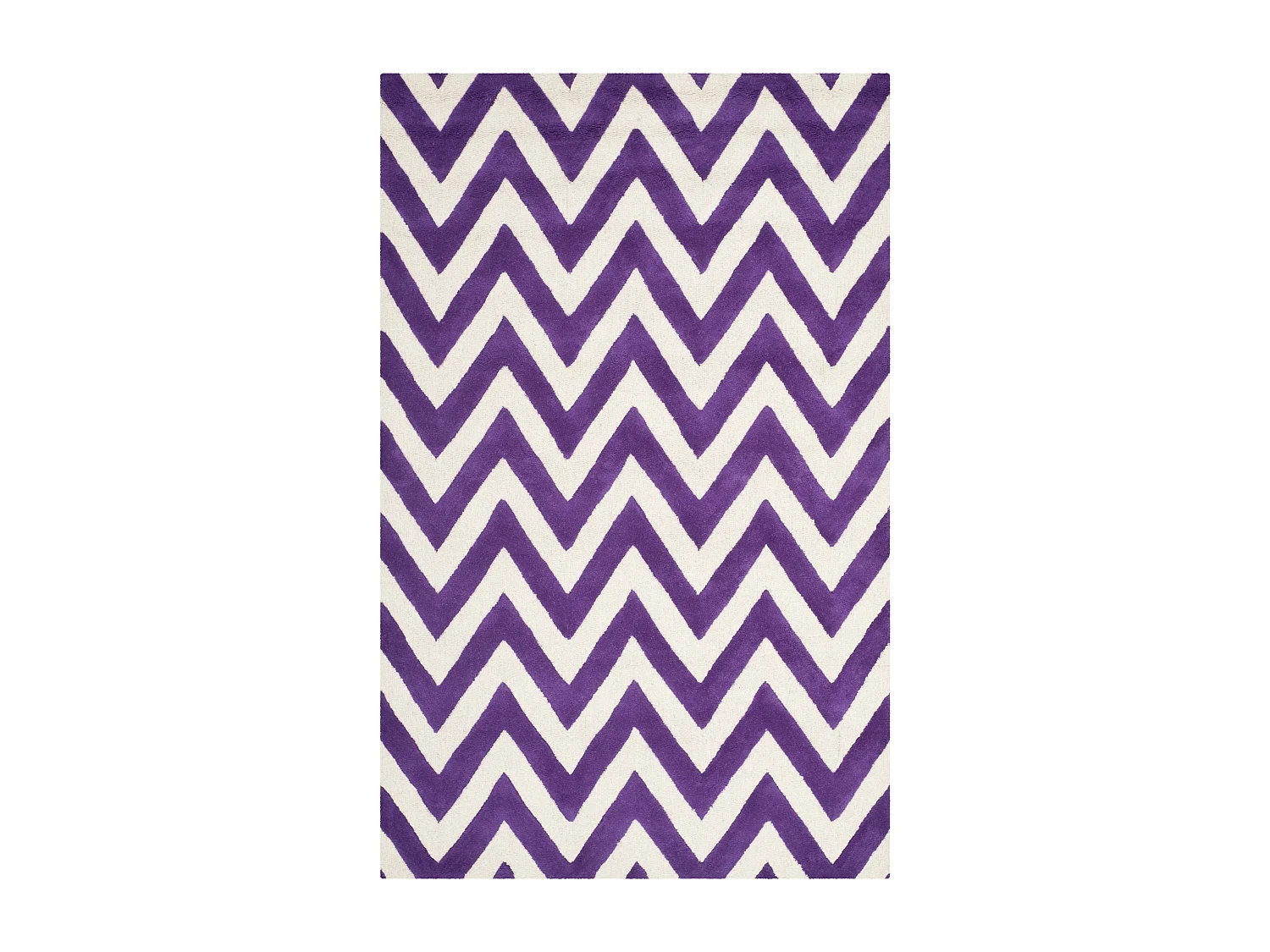 Tapis Violet/Ivoire 152 X 244 cm - Stella