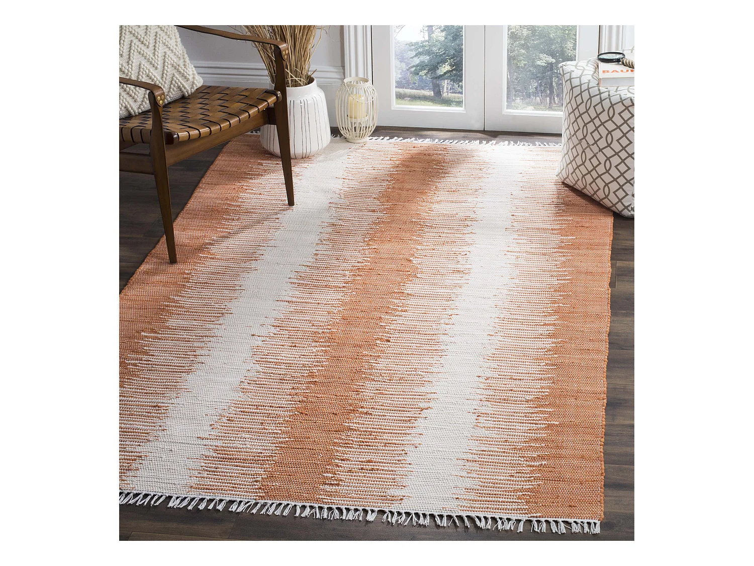 Tapis Orange 152 X 244 cm - Majorca