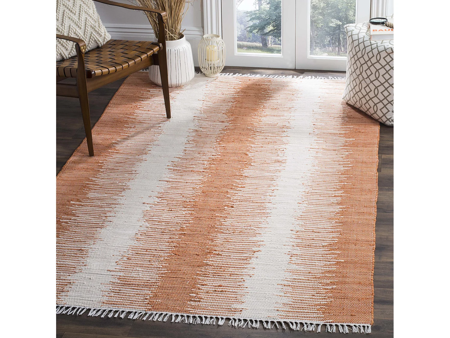 Tapis Orange 152 X 244 cm - Majorca