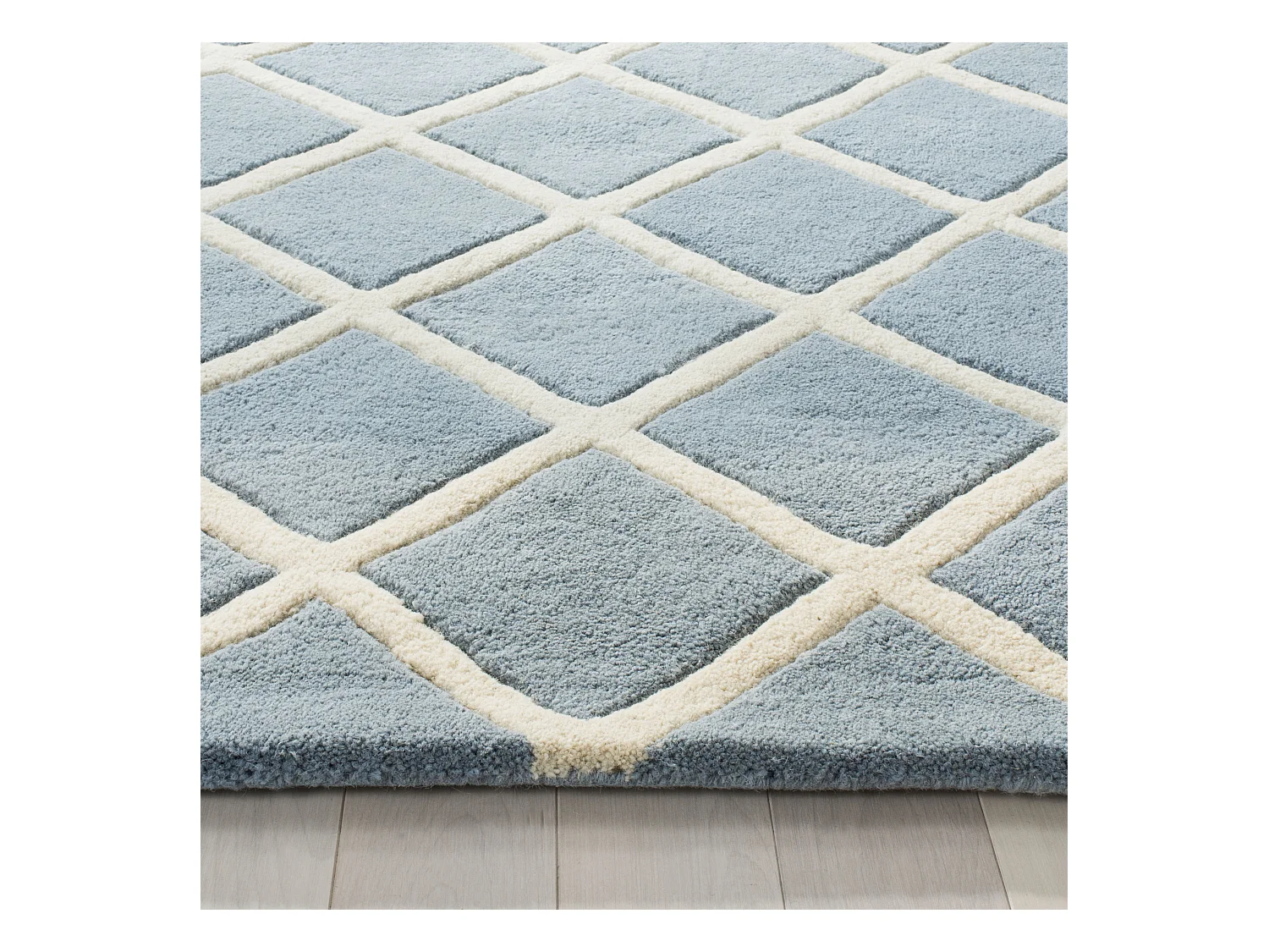 Tapis Bleu/Neutre 152 X 244 cm - Soho