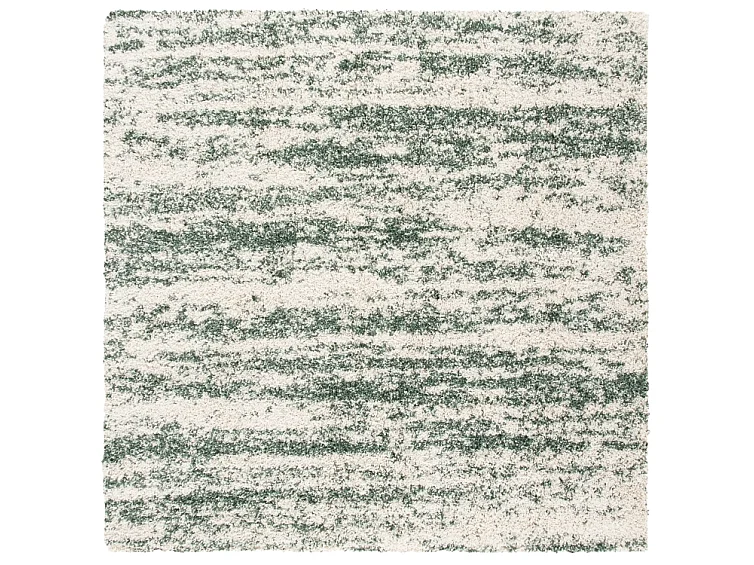 Tapis Ivoire/Vert 213 X 213 cm - Vida