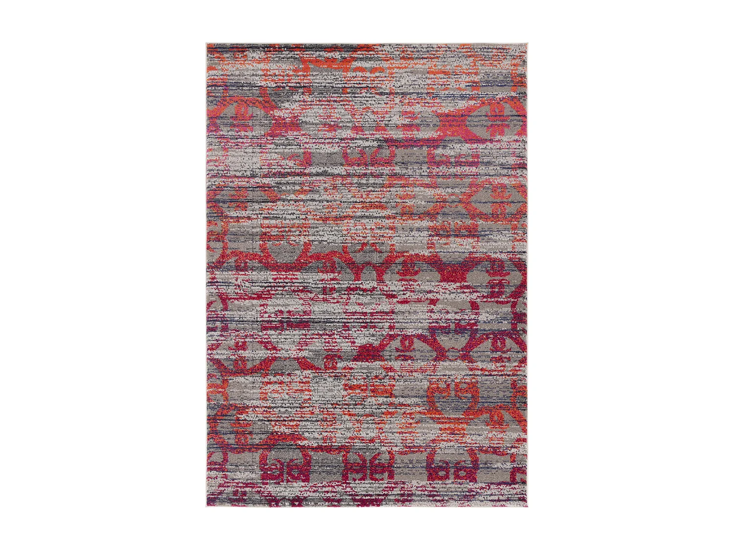 Tapis Gris/Multicolore 201 X 279 cm - Larissa
