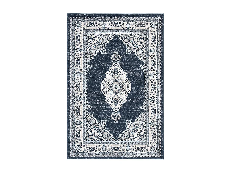 Tapis Neutre/Bleu 91 X 152 cm - Mallory
