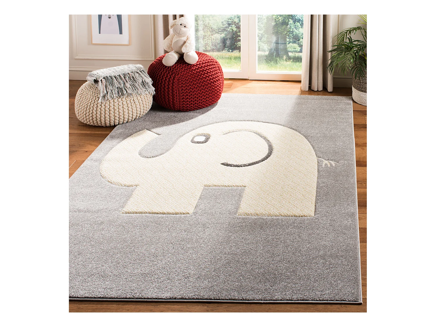 Tapis Gris/Neutre 122 X 183 cm - April