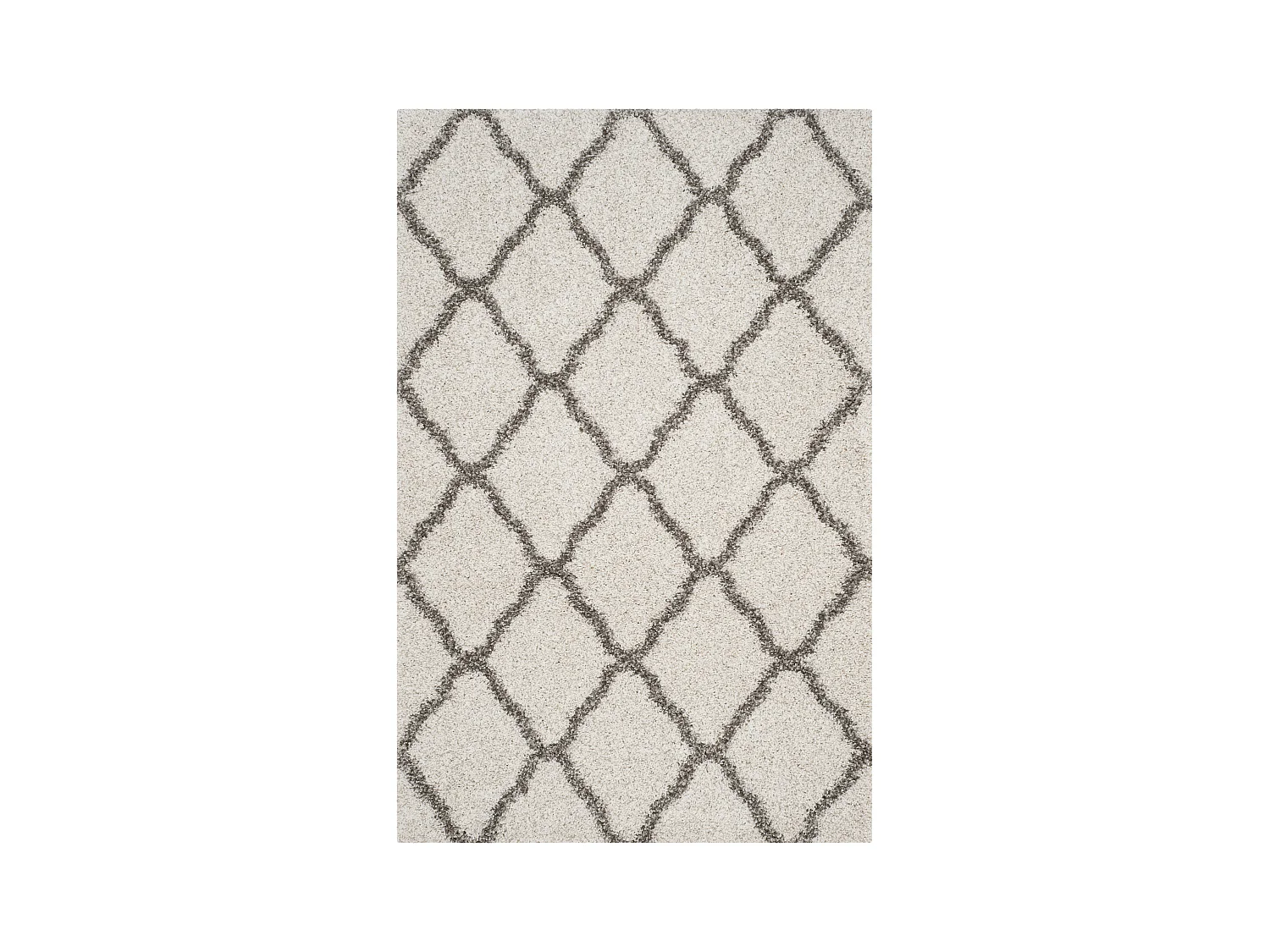 Tapis Neutre/Gris 122 X 183 cm - Brooklyn