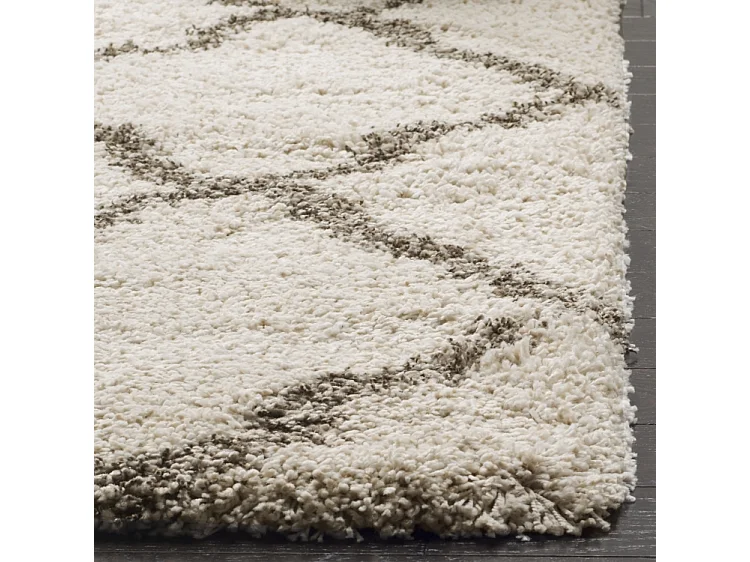 Tapis Neutre/Gris 122 X 183 cm - Brooklyn
