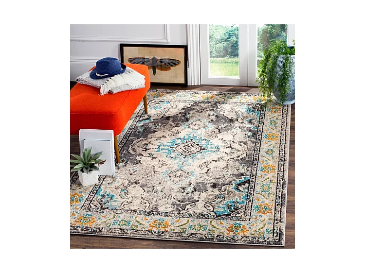 Tapis Gris/Bleu 183 X 274 cm - Milà