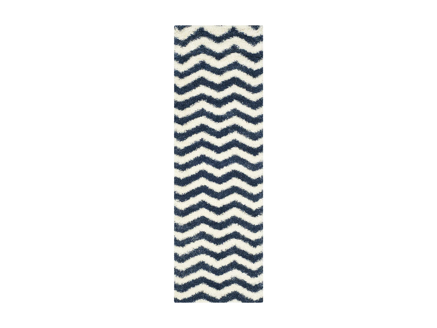 Tapis Neutre/Bleu 69 X 213 cm - Frances