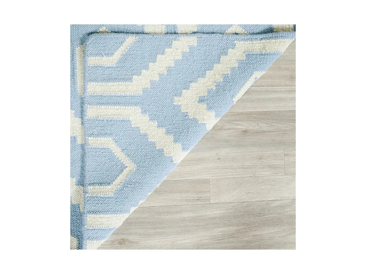 Tapis Bleu/Neutre 91 X 152 cm - Casablanca