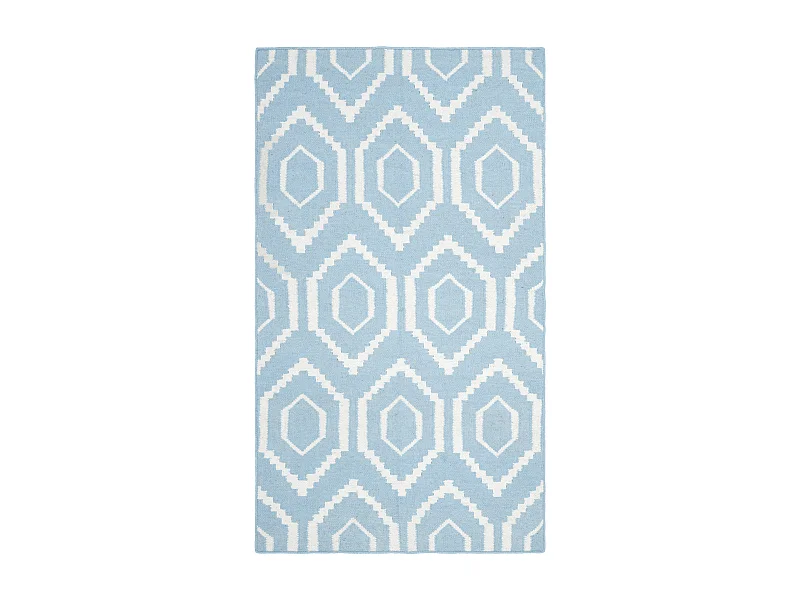 Tapis Bleu/Neutre 91 X 152 cm - Casablanca