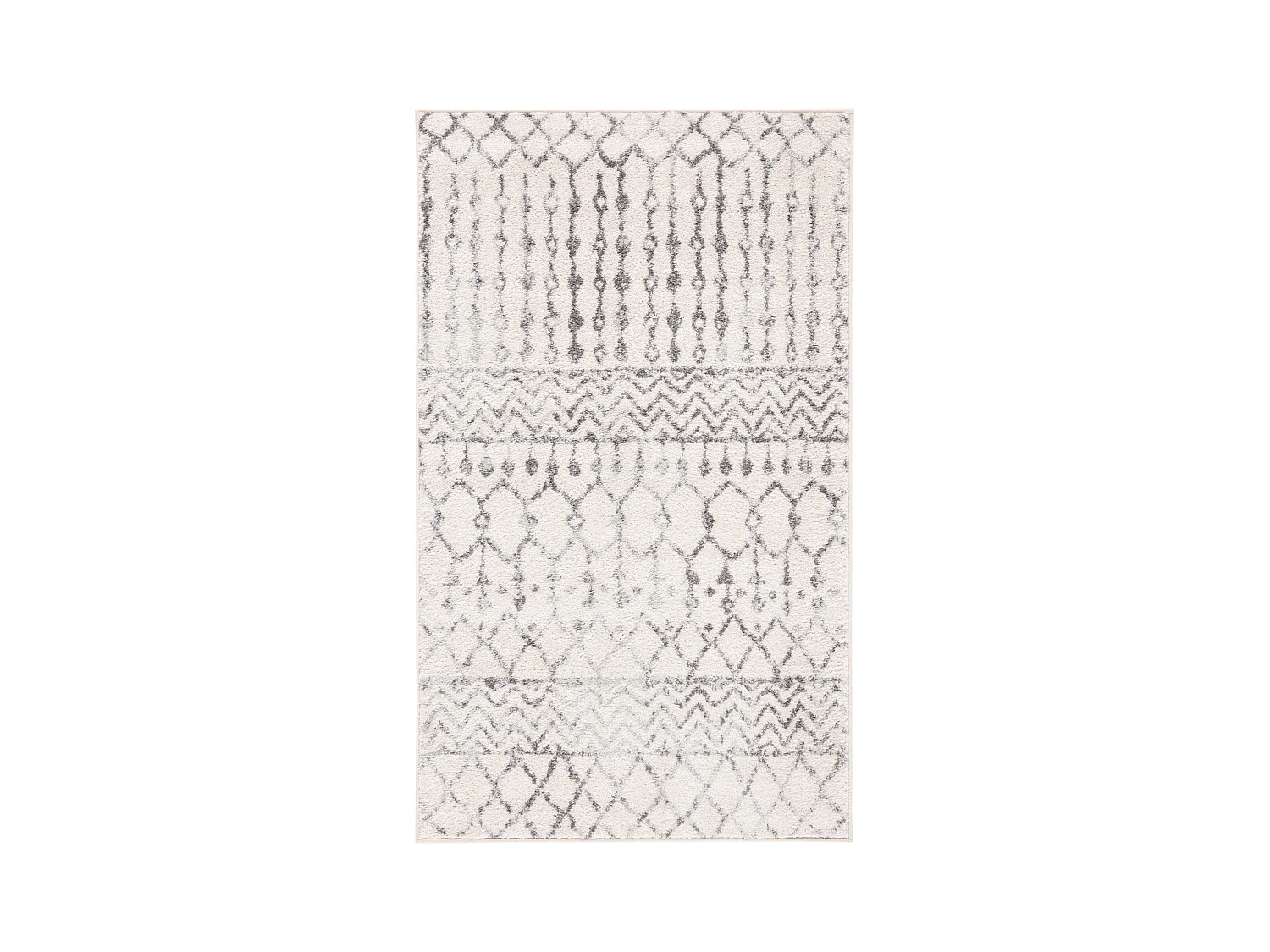 Tapis Neutre/Gris 91 X 152 cm - Cecilia